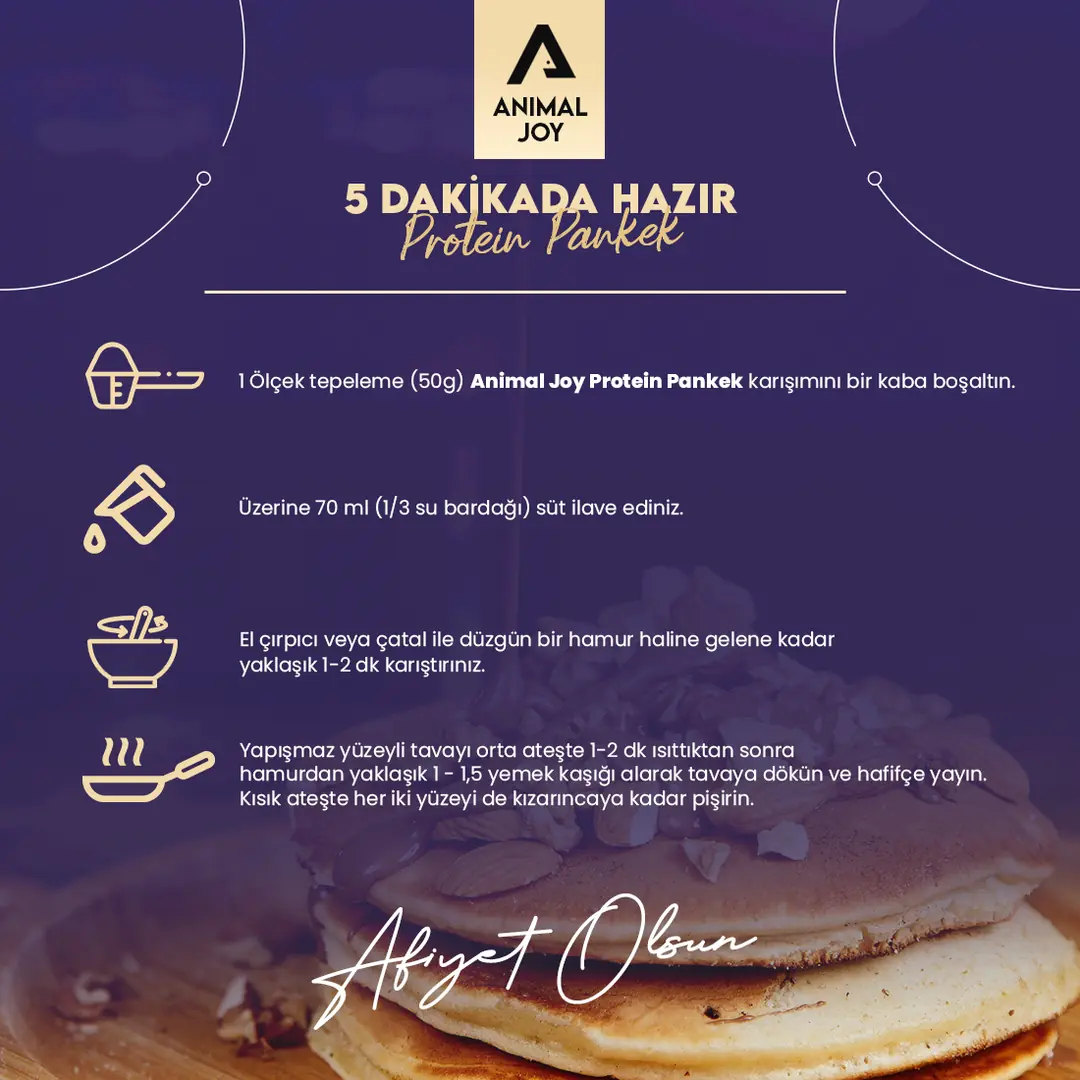 Protein Pankek Cookie & Cream - 750 Gr - 15 Servis