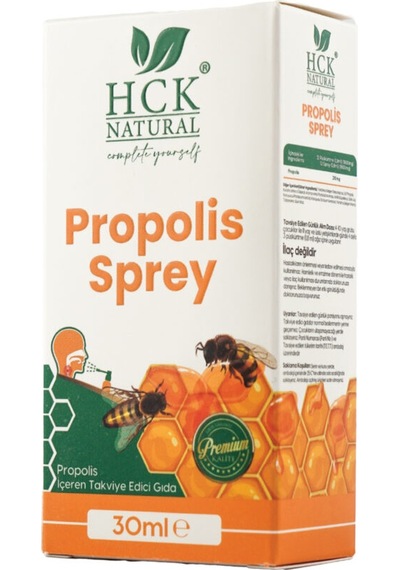 Hck Natural Propolis Sprey 30 Ml