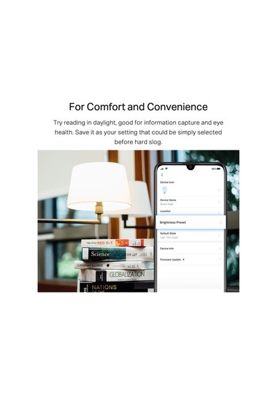 Akıllı Wi-fi Led, Modern Teknoloji İle Işıklandırma Açık Kahverengi