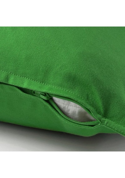 Ikea Gurlı Parlak Yeşil 50x50 Cm Kırlent Kılıfı Parlak Yeşil