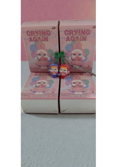 Crybaby 2li Süpriz Kutu Ve Poşette Modeller Süpriz Çıkar Kokulu Anahtarlık Miniktir 5,5cm 1adet