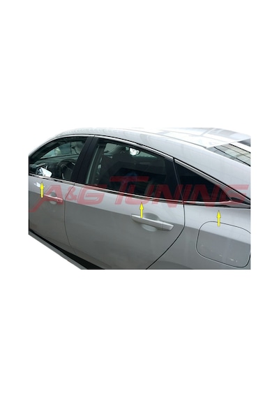 Honda Civic Cam Çıtası Fc5 Sedan 2015 - 2021 Arası Paslanmaz Çelik 2024