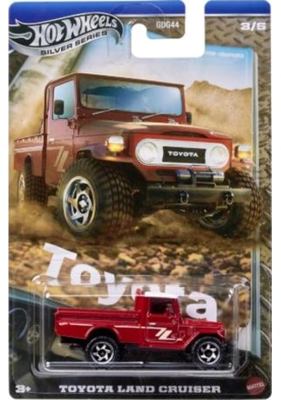 Hot Wheels Silver Series Toyota Land Cruiser Jcb73 Çok Renkli