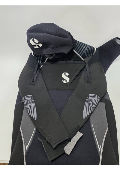 Scubapro Definition Hood Fzip 7 Mm Dalış Elbisesi 2xl Beden Siyah