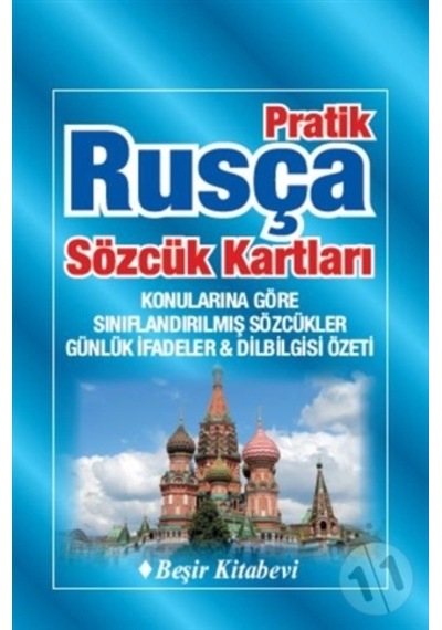 Pratik Rusça Sözcük Kartları- Beşir Kitabevi
