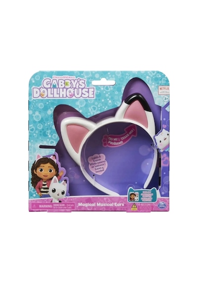 NessiWorld Gabby's Dollhouse Taç Kedi Kulaklığı Çok Renkli