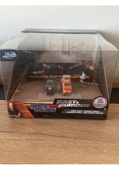 Jada Fast Furious Nano Train Scene Diorama Çok Renkli