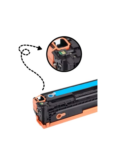 Qprint Toner Hp 203x Cf540x Set Uyumlu  Toner 4 Renk Yüksek Kapasite M254 M280 M281