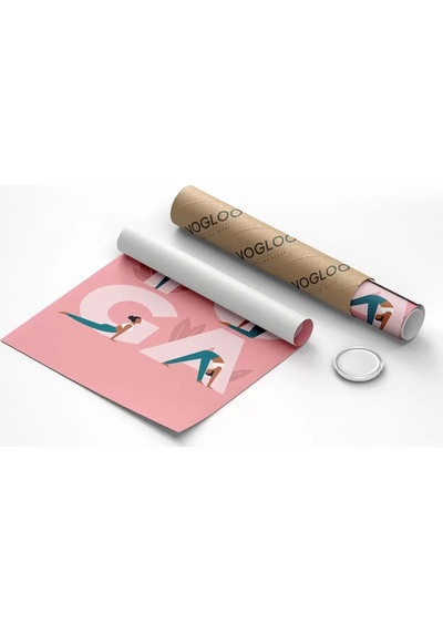 Çerçevesiz Poster Y Harfinden Z Ye Yoga