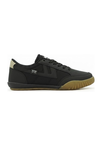 Letao Kauçuk Kaymaz Tabanlı Retro Sneaker Günlük Spor Ayakkabı Siyah