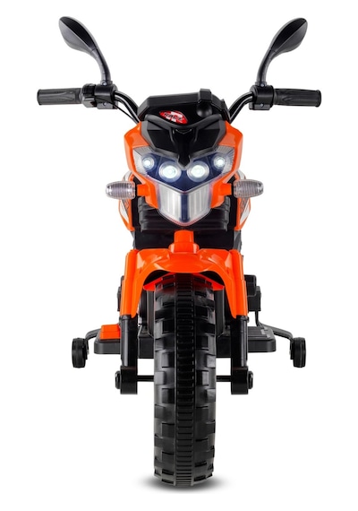 447 Motocross Akülü Motorsiklet 12v Turuncu Turuncu