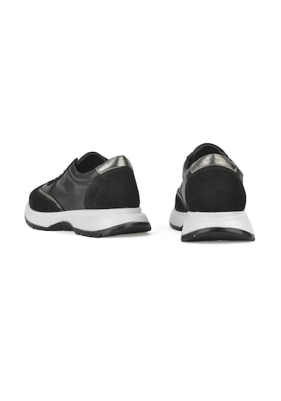 Ziya, Kadın Hakiki Deri Sneaker 1531050z26501005k Siyah 1531050z26501005k 000 Siyah