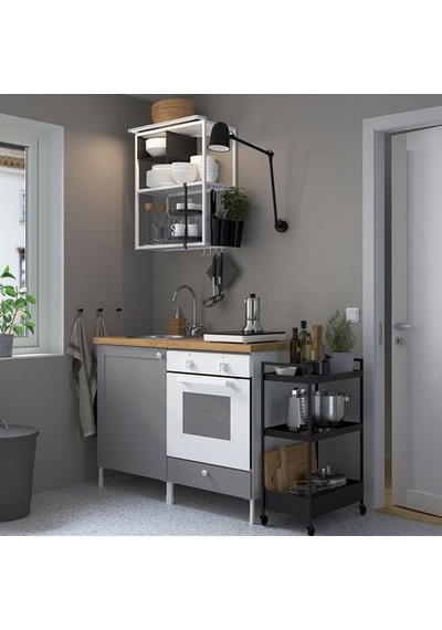Ikea Skydrag Led'li Sensörlü Dolap Aydınlatması, Beyaz, 40 Cm