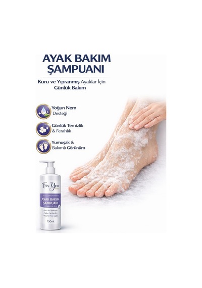 Ayak, El,tırnak Bakımı, Ayak Bakım Şampuanı 150 Ml