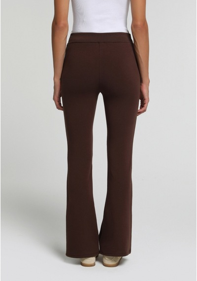 Colin's Colins Slim Fit Orta Bel Düz Kadın Kahverengi Eşofman Altı Cl1082971 Q1.v2 Brw