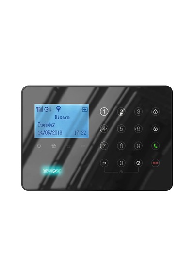 Ard-575 Siyah Gprs/gsm/wifi Dokunmatik Kablolu Kablosuz Ev Ve İşyeri Alarm Paneli
