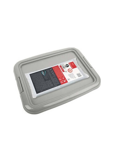 Köpekler İçin Tuvalet Pedi Tablası + Çiş Pedi Hediyeli 33x45 Cm Çok Renkli