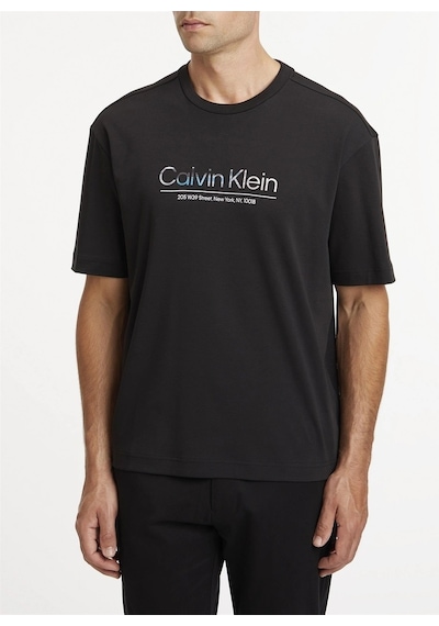 Calvin Klein Calvın Kleın Erkek T-shırt K10k111133-beh Siyah