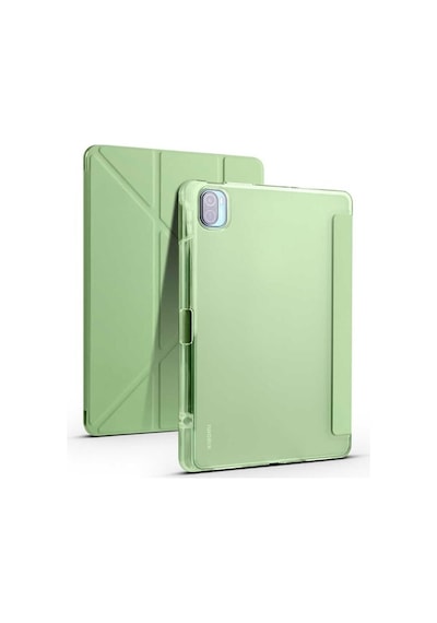 Xiaomi Uyumlu Mi Pad 5 / 5 Pro Kılıf Kalem Bölmeli Trifolding Case