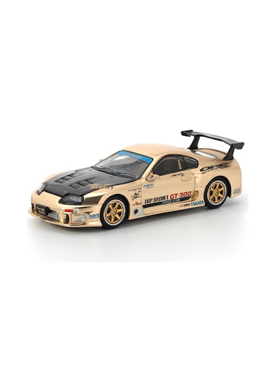 Pop Race 1/64 Top Secret Toyota Gt300 Supra - Karbon Kaput / Pr640277