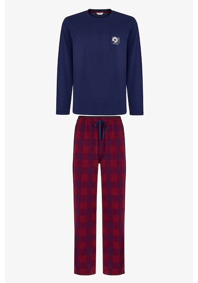 Penti Erkek Echo Block Ekoseli Pantolon Uzun Kollu Pijama Takımı Çok Renkli Penti Erkek Echo Block Ekoseli Pantolon Uzun Kollu Pijama Takımı Çok Renkli