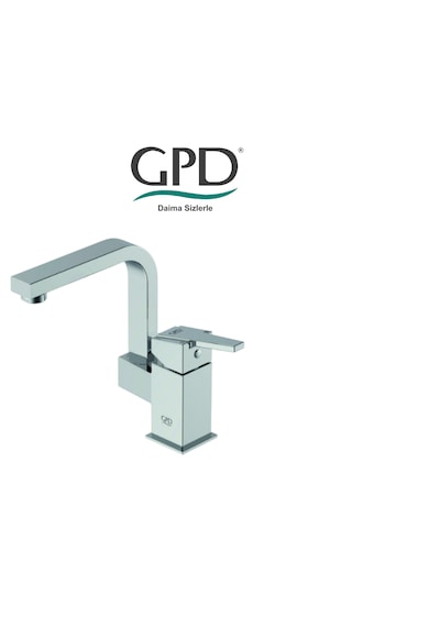 Gpd Ritmo MTL85 Tek Gövde Lavabo Bataryası