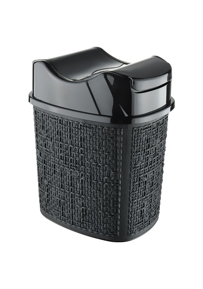 Practical Çöp Kovası 5,5 Lt.-siyah Siyah