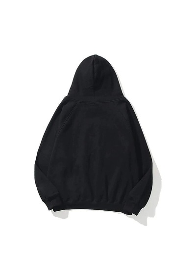 Kawear Unisex Kedi Baskılı Sweatshirt Siyah SIYAH