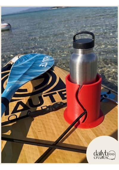 Kırmızı Paddle Board/kano Termos Tutucu-sup Board Termos Sabitleyici