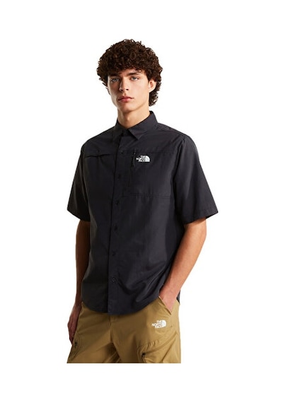 The North Face M Sequoia Short Sleeve Shirt Erkek Outdoor Kısa Kollu Gömlek Nf0a8fu6jk31siyah Siyah