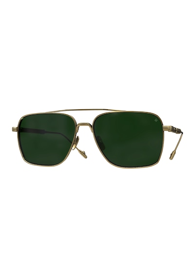 Philippe V N25 Altın Yeşil Unisex Güneş Gözlüğü Altın