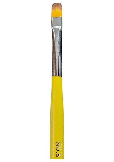 Wien Sentetik Protez Tırnak Jel Fırçası No:8 8mm