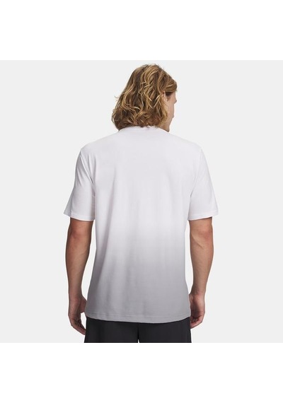 Under Armour Hoops Triple Logo Erkek Çocuk Beyaz Tişört