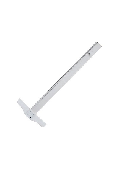 Yıldızlar T Cetvel Plastik 65 CM Beyaz Kafalı