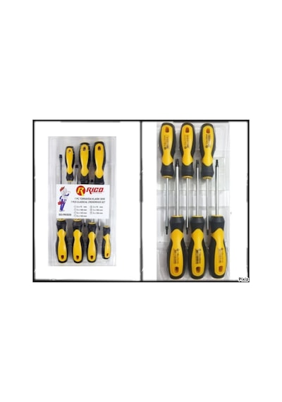 Rico Düz Yıldız Ve Torx Tornavida Takımı
