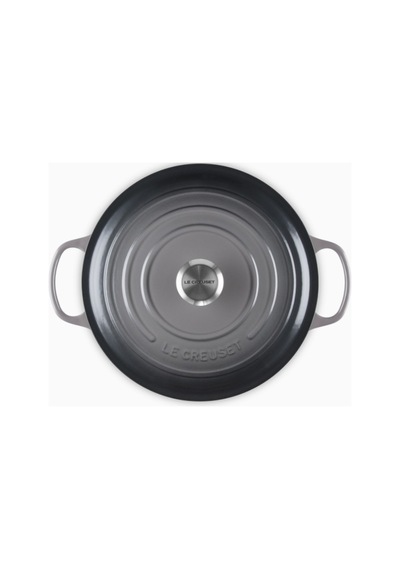 Le Creuset Yuvarlak Ikonik Lüks Döküm Tencere 28 Cm Koyu Gri