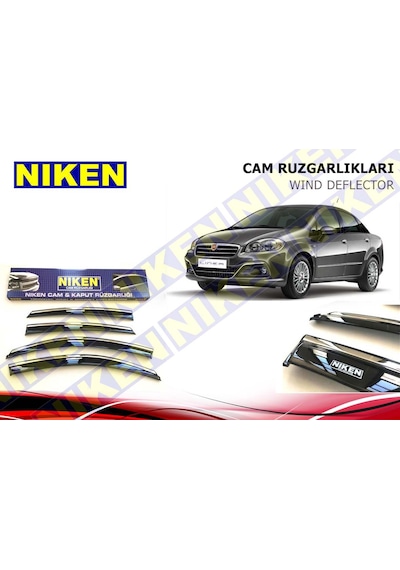 FİAT LİNEA KROMLU CAM RÜZGARLIĞI NİKEN