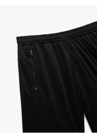 Koton Fermuarlı Cepli Basic Spor Erkek Şort Siyah 5sam40119nk Siyah