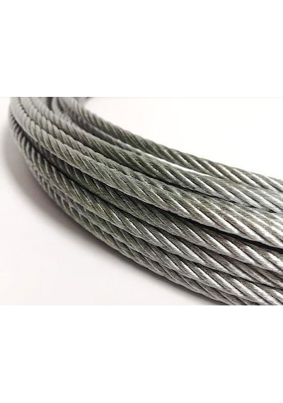 Krom Çelik Halat 7X19 8 Mm 10 Metre