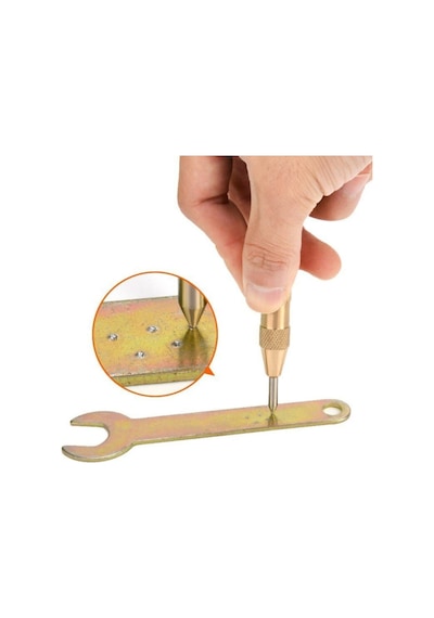 Merttools Yaylı Metal Noktalama İşaretleme Zımba Kalemi
