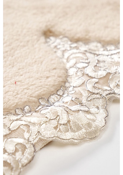 Zara Oval 2 Parça Banyo Takımı Cappuccino