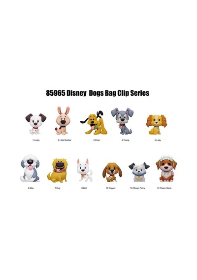 Disney Köpekleri Klipsli Figür Seri 62