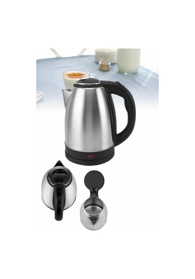 Mey İthalat Yeni Nesil Saplı Uzun Ömürlü Paslanmaz Çelik Su Isıtıcı Kettle Çok Renkli
