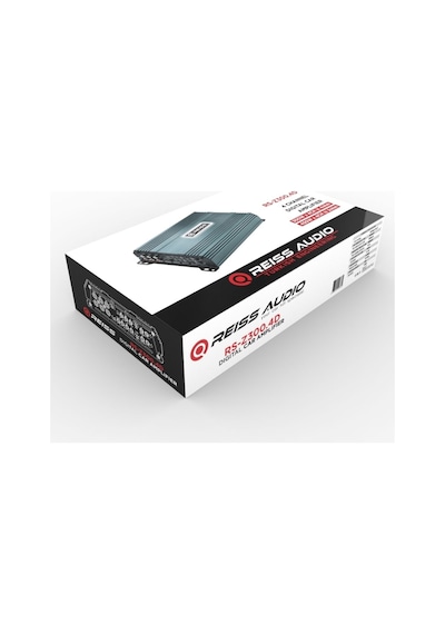 Reis Amfi Yüksek Kalite Ve Performans Rs-z300.4d 4 Kanal Class D 300w X 4