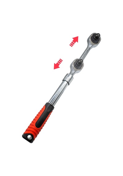 5453 Teleskopik Uzayabilen Cırcır Lokma Kolu 1/2''