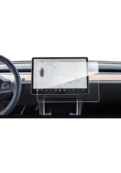 Tesla Model Y Uyumlu Multimedya Ekran Koruyucu Nano Film