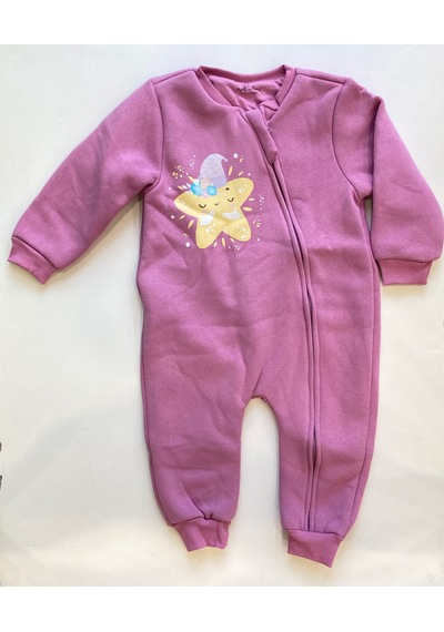 Motherlove Çocuk Uyku Tulumu 1.5 Tog 2-5 Yaş Fermuarlı Pamuklu Kumaş Pembe
