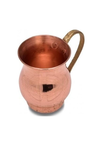 Turna Bakır Oyuncak Maşrapa 6 Cm Düz Kırmızı Turna5502-1