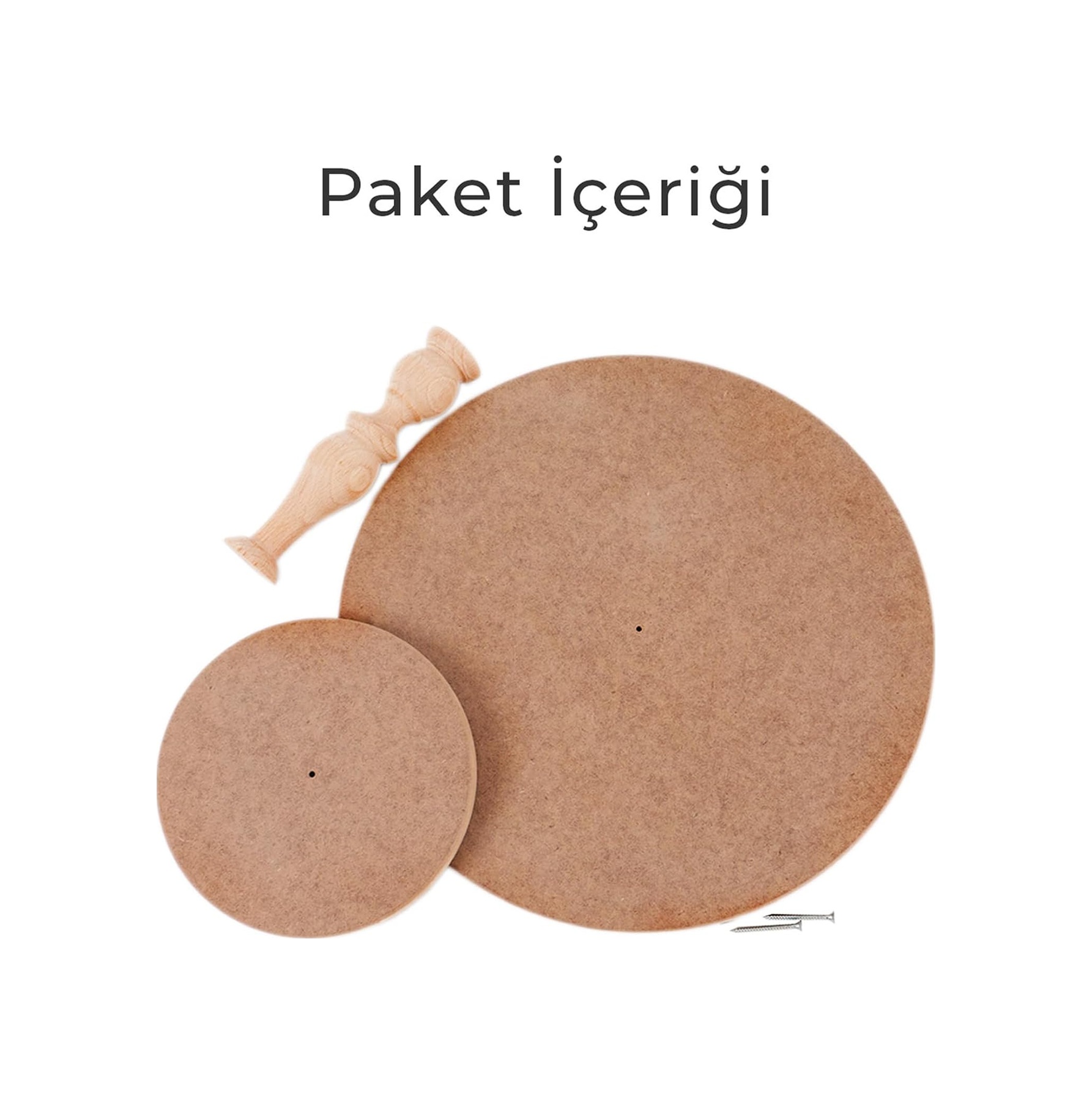 Pikas Sunumluk, Ahşap Sunumluk, Sunumluk, Ahşap Servis Standı - Ayaklı Sunumluk, Pasta Standı Çok renkli