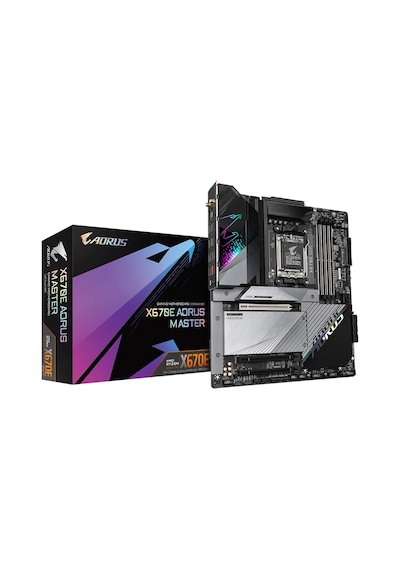 Gigabyte X670E Aorus Master AMD X670 6666 MHz (OC) DDR5 Soket AM5 E-ATX Anakart